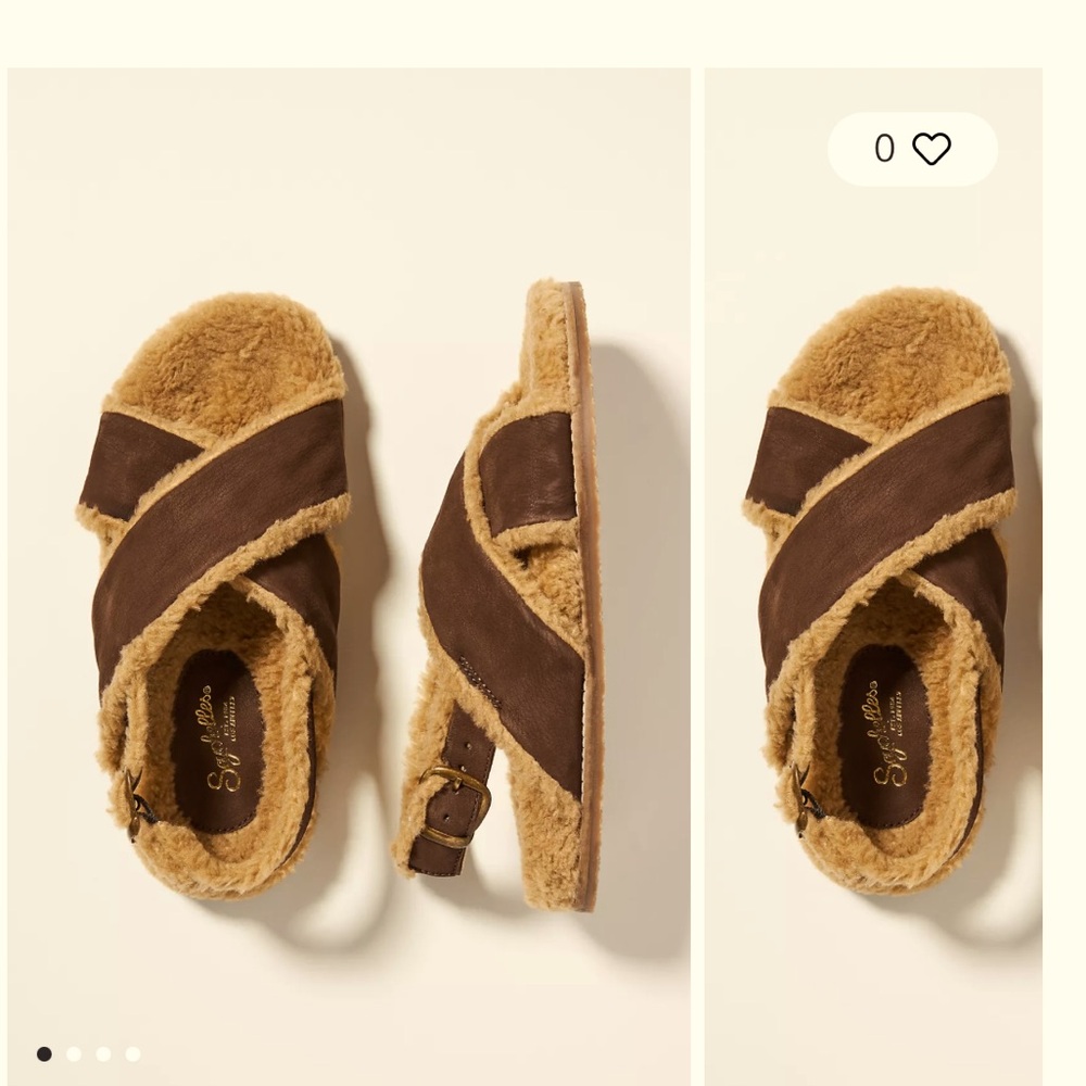 NIB Seychelles No Such Thing Slipper Size 7